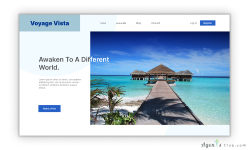 Business website user interface design using figma.